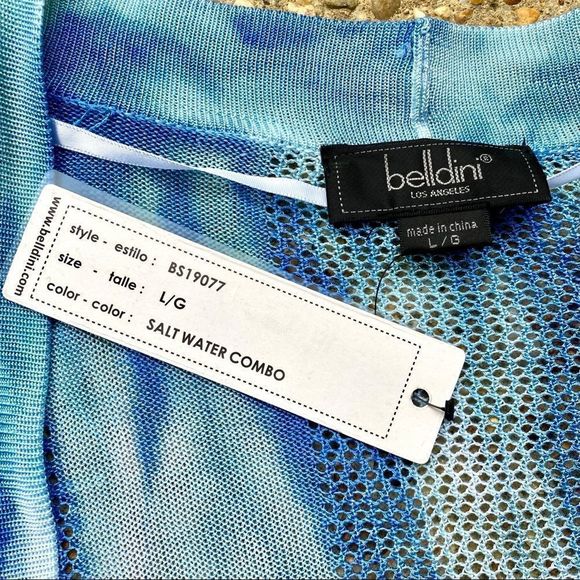 NWT Bellini Salt Water Combo Ombré Cardigan Large - Picture 2 of 11